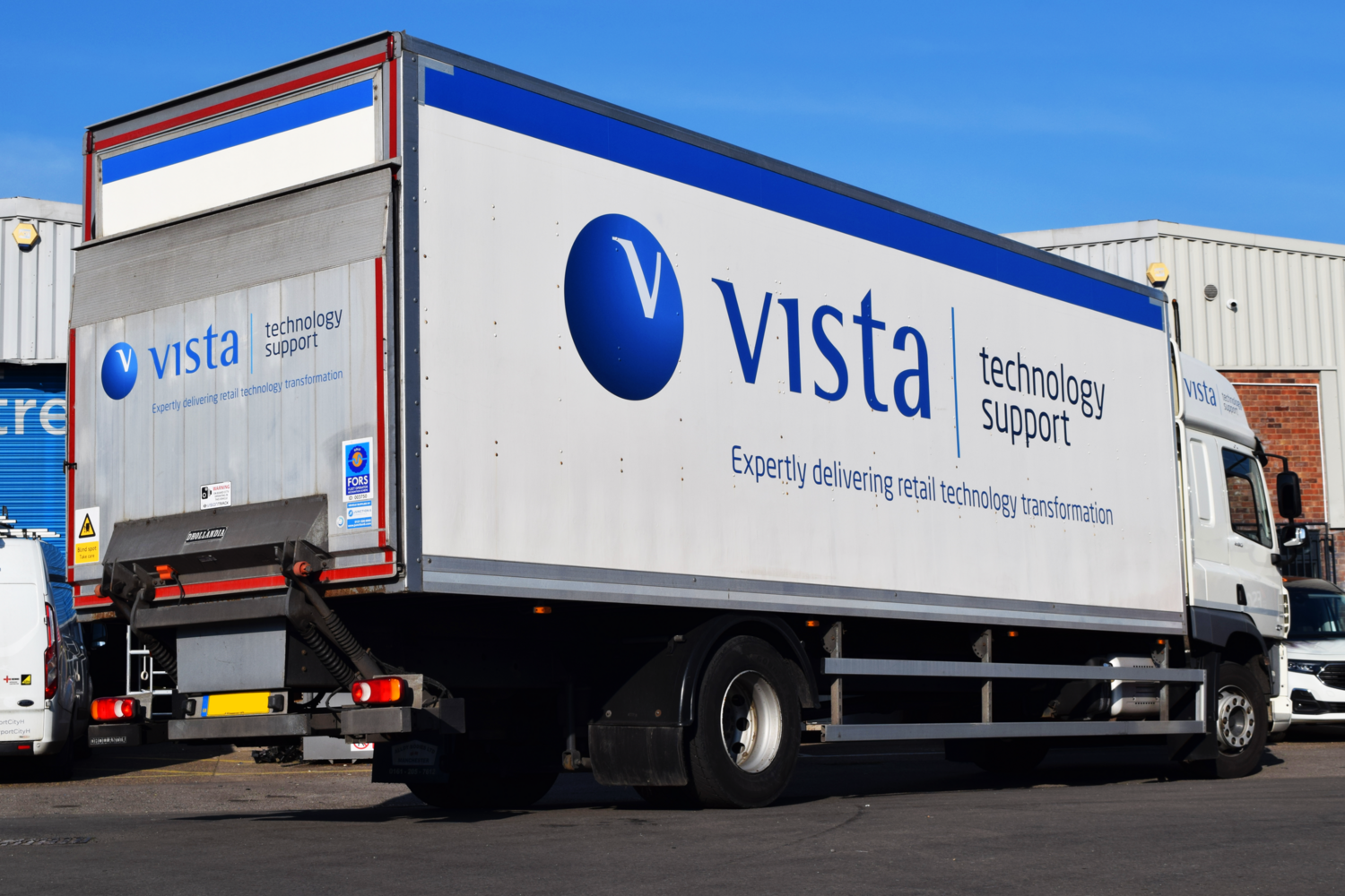 Vista Technology Support - DAF CF + Trailer