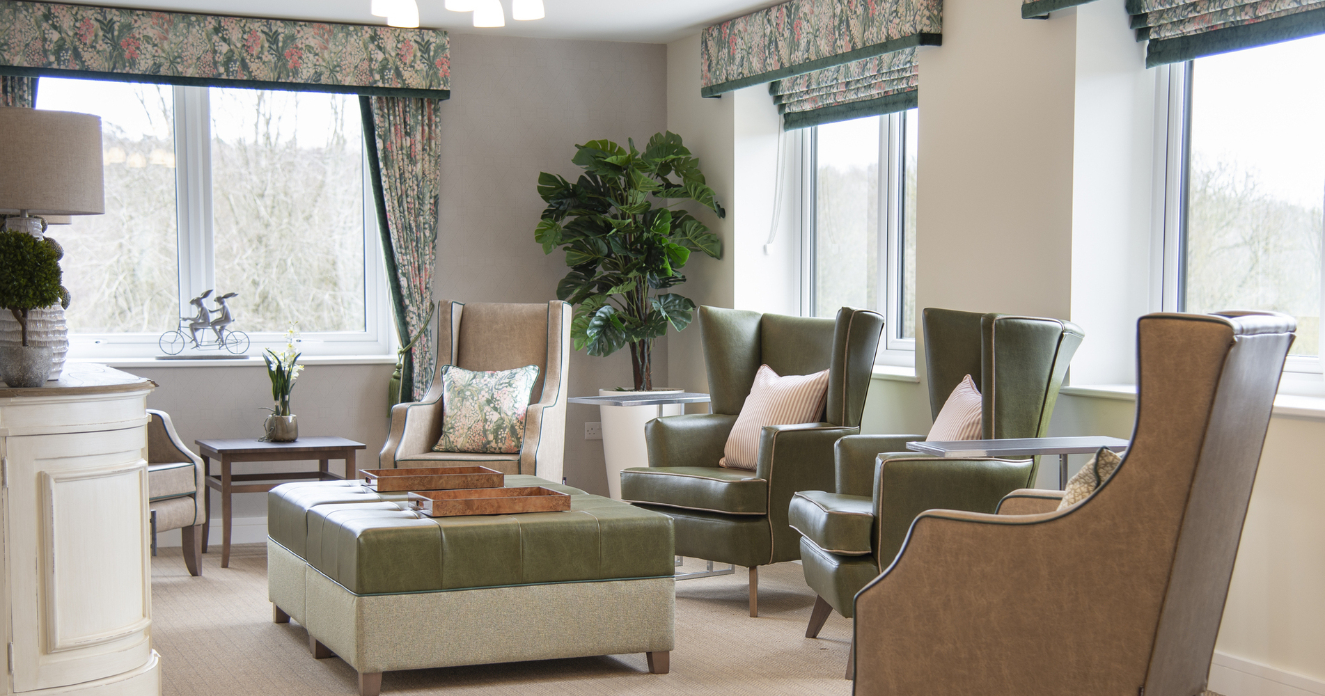Architectural interior design Adel Square Care Home Leeds