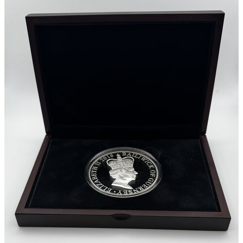 2016 Queen Elizabeth 11 Silver 5 ounce proof coin