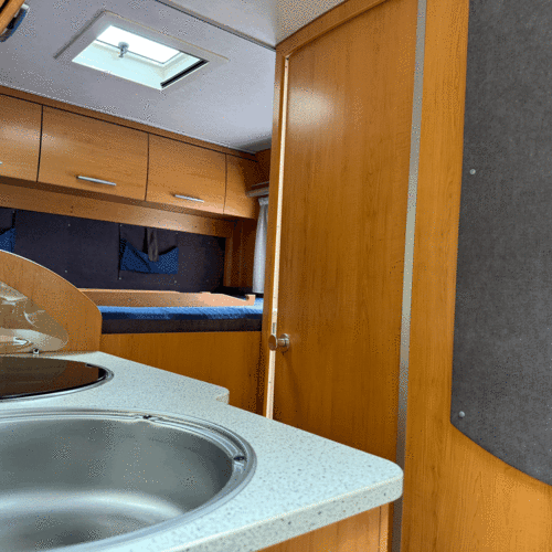 2006 Hymer Van 522 Fixed Bed Motorhome Silver Ford Transit LHD - 1 Owner 16yrs