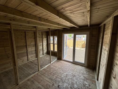 #PVC057 13x13 Pent Summer House