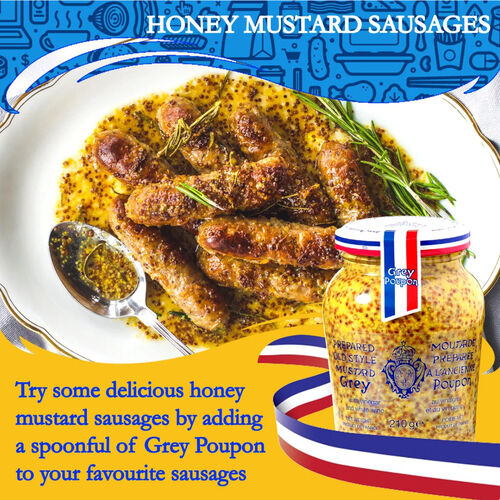 Grey Poupon Wholegrain Mustard 210g