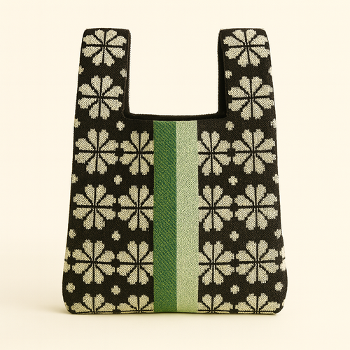 Floral Stripe Bag