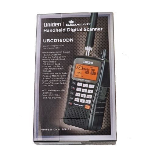 Uniden UBCD160DN Digital Scanner