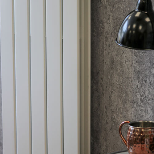 Ultraheat Tian designer radiator range in white