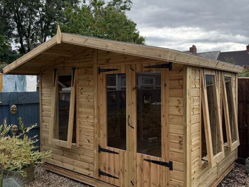 10x8 Apex Summer House