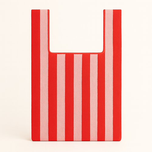 Citrus Stripe Reusable Bag