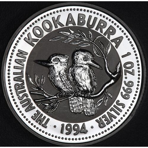 1994 1 ounce silver Kookaburra