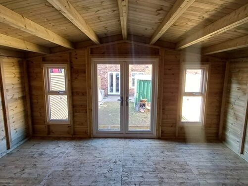 #PVC108 16x14 Apex Reverse Summer House