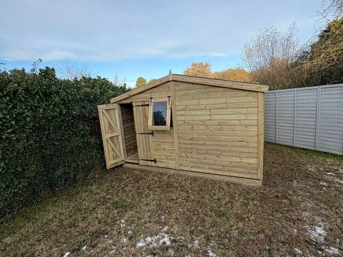 12x10 Apex Shed Workshop
