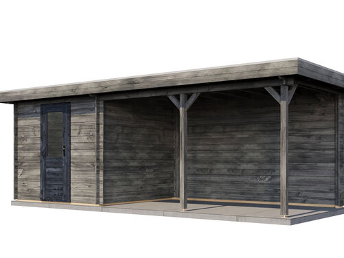 250cm x 250cm + 400cm Veranda