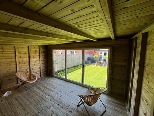 16x12 Pent Summer House