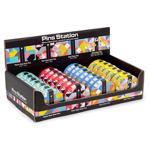 Tins of Pins