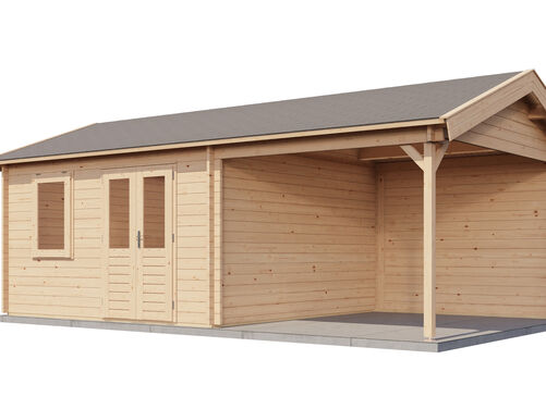 400cm x 400cm + 300cm Veranda