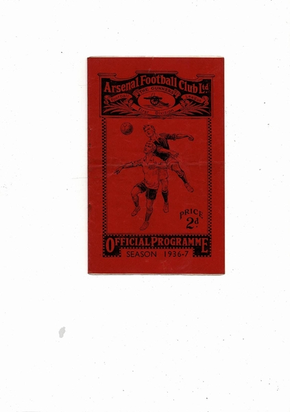Football Programmes being listed today