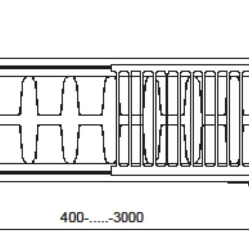 Ultraheat Anthracite Double Finn Compact Radiators