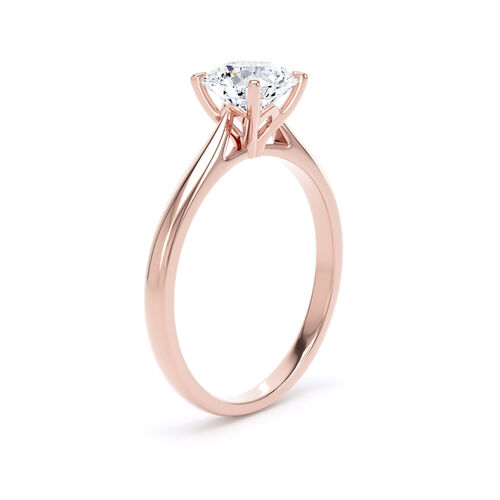 Round brilliant classic diamond solitaire