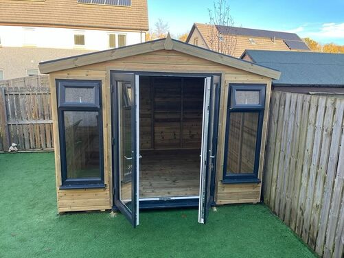 #PVC050 10x10 Apex Summer House