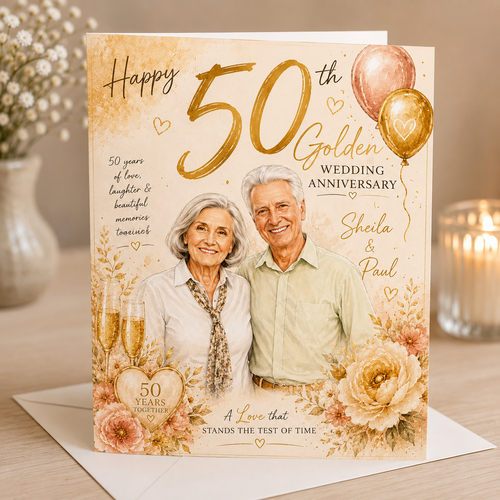 Photo Anniversary Cards