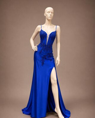 Royal blue Fitted | MiAmor Boutique | Prom Dresses Sutton Coldfield | Prom Dress Shop Birmingham | Evening Dresses Sutton Coldfield
