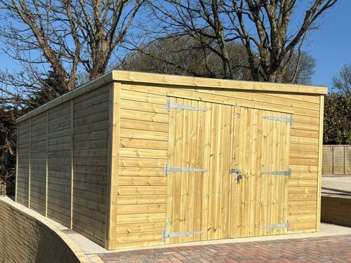 20x12 Pent Shed Garage
