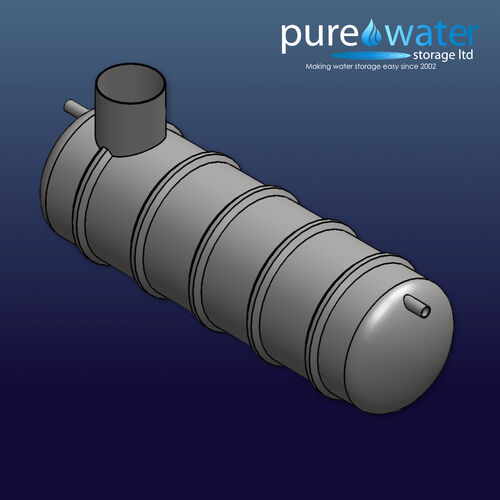 PU-R-4500-HVY Underground Rainwater Harvesting Tank 4500L (Heavy Duty)