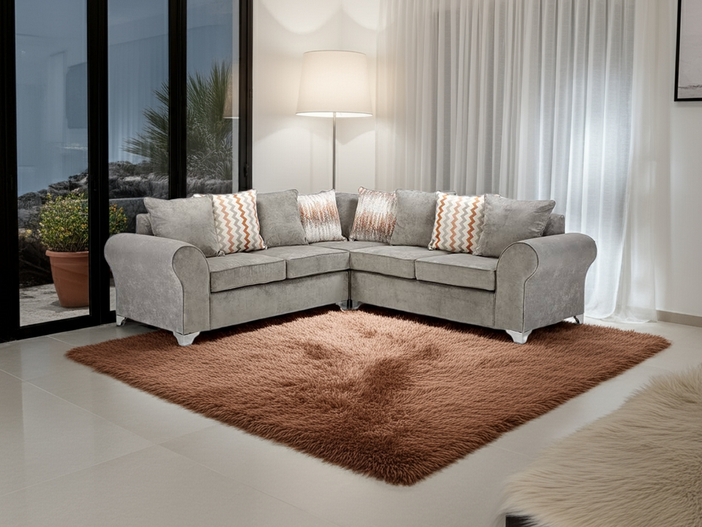 CHARLOTTE CORNER 2  SOFA IN KENSINGTON GREY