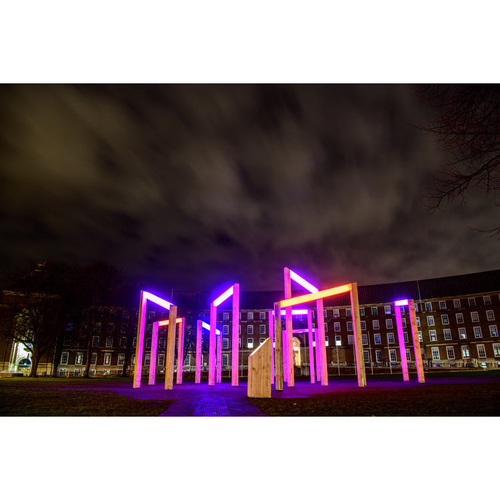 College Green Christmas Lights 2018