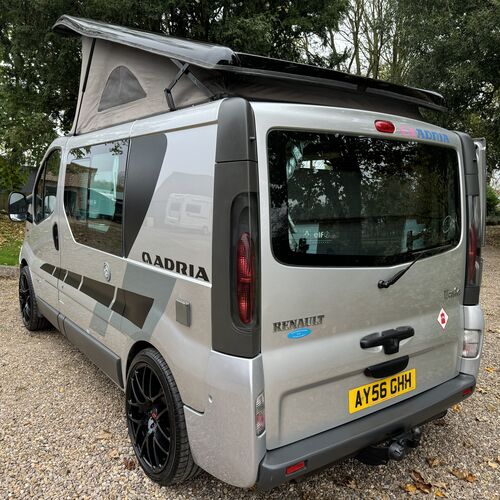 2006 Adria 3Way Camper Van 4 Berth LHD Silver Renault Trafic - 1 Family Owner from new!