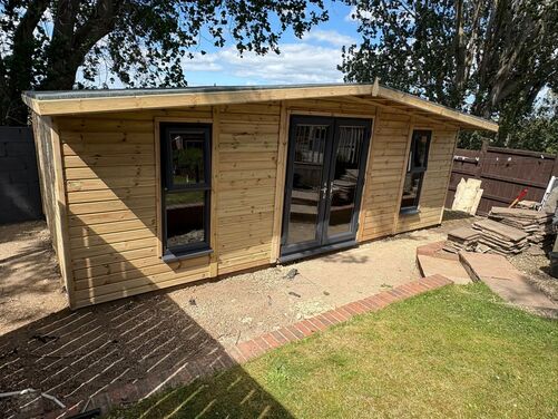 22x12 Apex Summer House