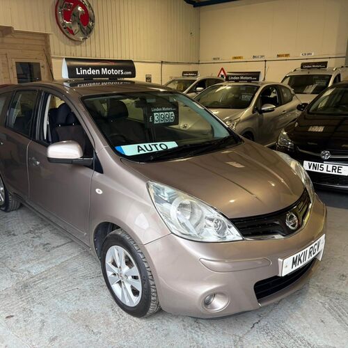 2011 (11) NISSAN NOTE ACENTA 1.6 5 DOOR AUTOMATIC