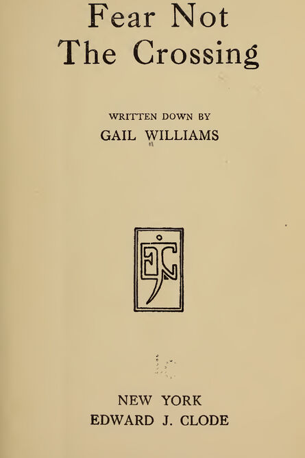 1920 | Fear Not The Crossing