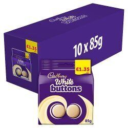 Cadbury White Buttons Chocolate Bag