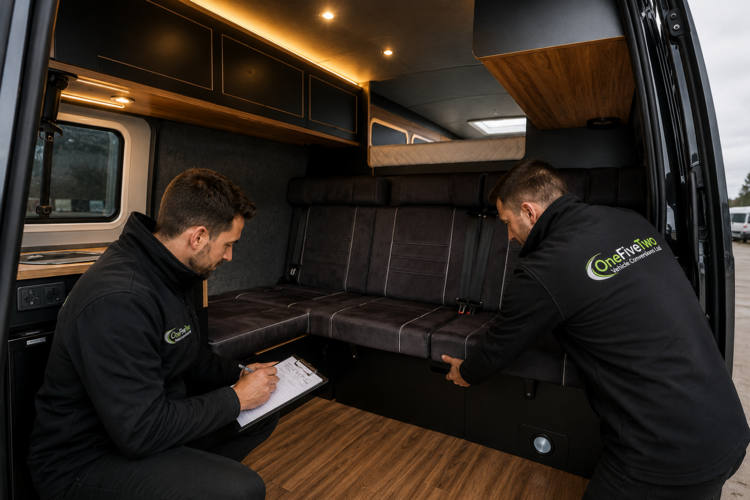 How Our Conversions Work | Campervan Conversion Specialists Essex | One Five Two Vehicle Conversions
