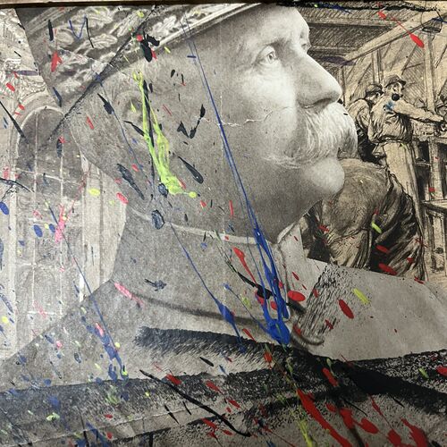 Original Decoupage Art Work