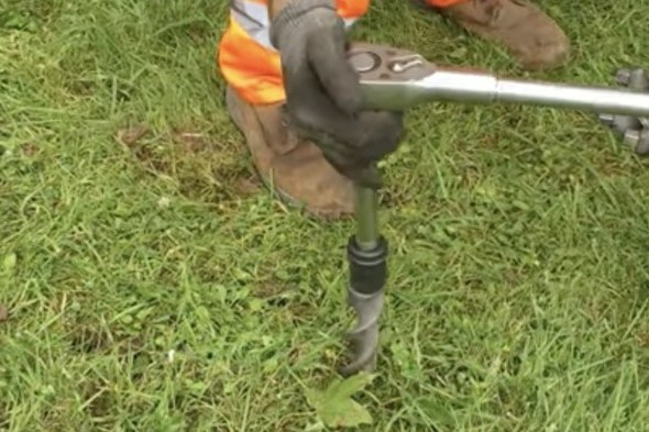 The Ease of Removing Spirafix Ground Anchors