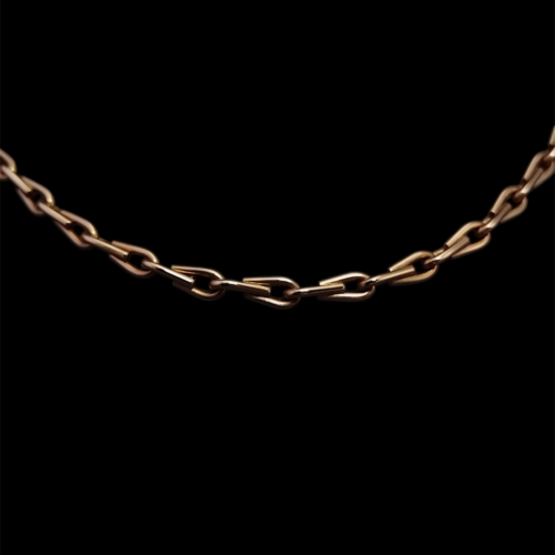 9ct yellow gold barleycorn chain 15g