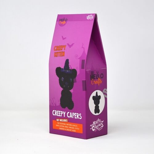 Knitty Critters - Creepy Capers - Creepy Kitten