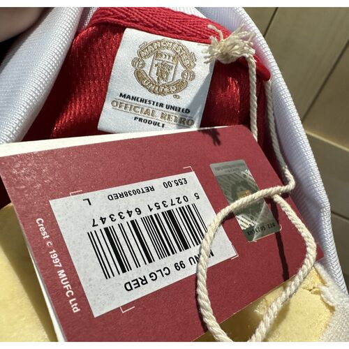 Manchester United Retro Home Shirt
