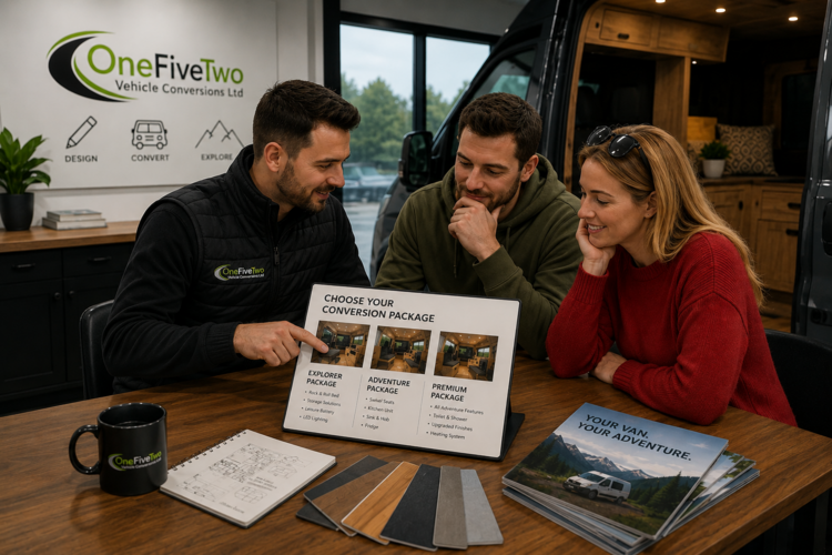 How Our Conversions Work | Campervan Conversion Specialists Essex | One Five Two Vehicle Conversions