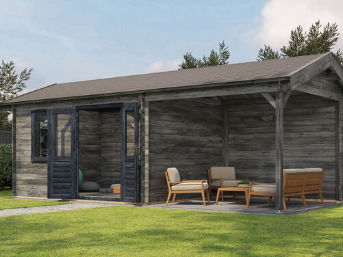 400cm x 300cm + 300cm Veranda