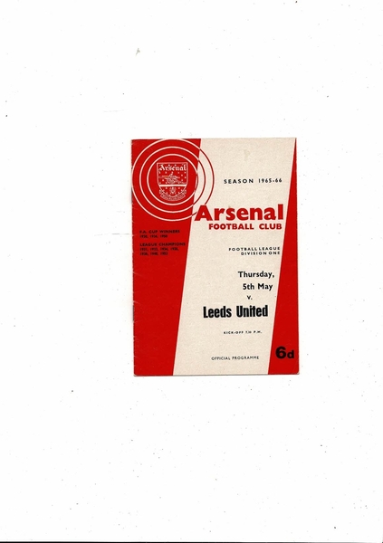 More Football Programmes being listed today