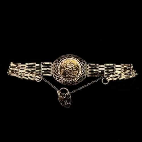 Half sovereign bracelet 
