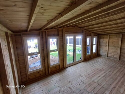 20x12 Apex Summer House / Home Bar
