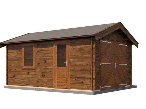 350cm x 500cm Garage