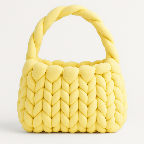 Chunky Knit Tote Bag