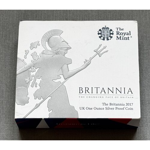1 ounce silver proof Britannia 2017