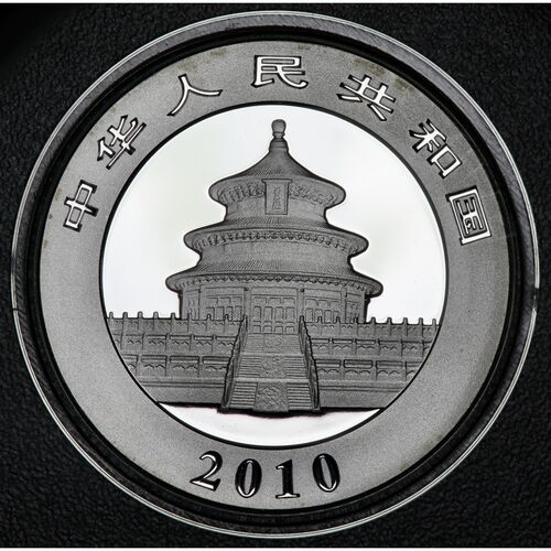 2010 silver panda 1oz bullion coin