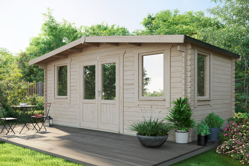 Classic Chalet Log Cabin 14x16