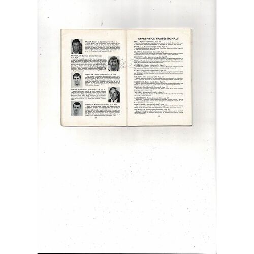 Tottenham Hotspur Football Handbook 1966/67